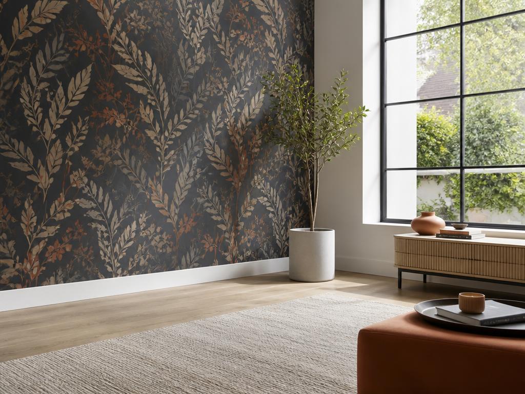 Tapezierarbeiten mit Design- und Fototapeten